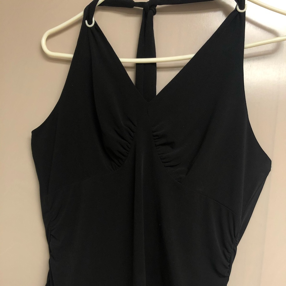Black Halter Top